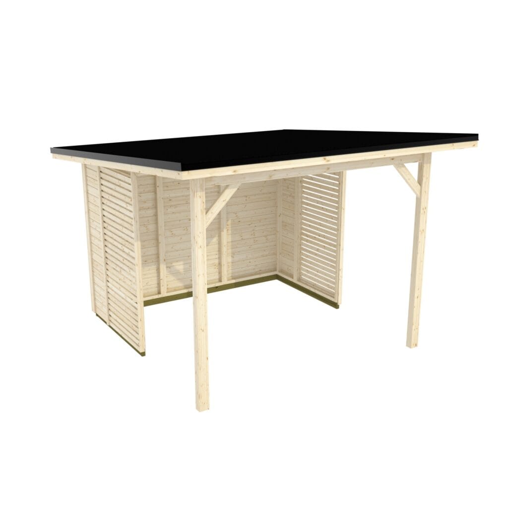 Helppå-Grillikatos, lapekattoinen