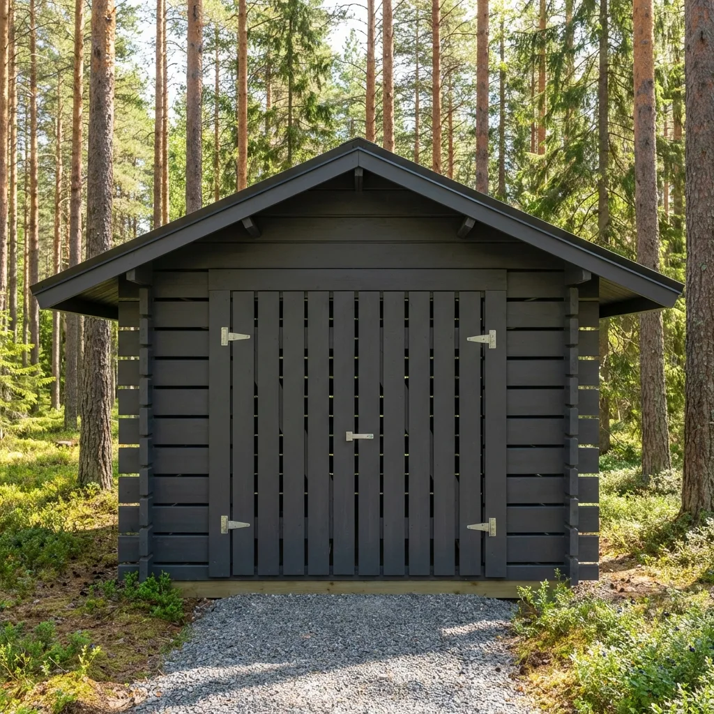 Puuvaja Suoraseinä 7m2, Kevythirsi