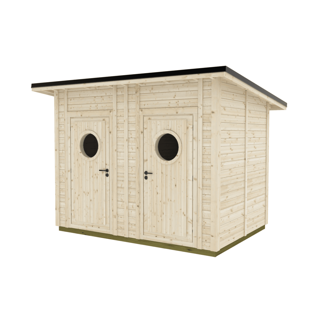 Helppå Tuplahuussi Lapekattoinen