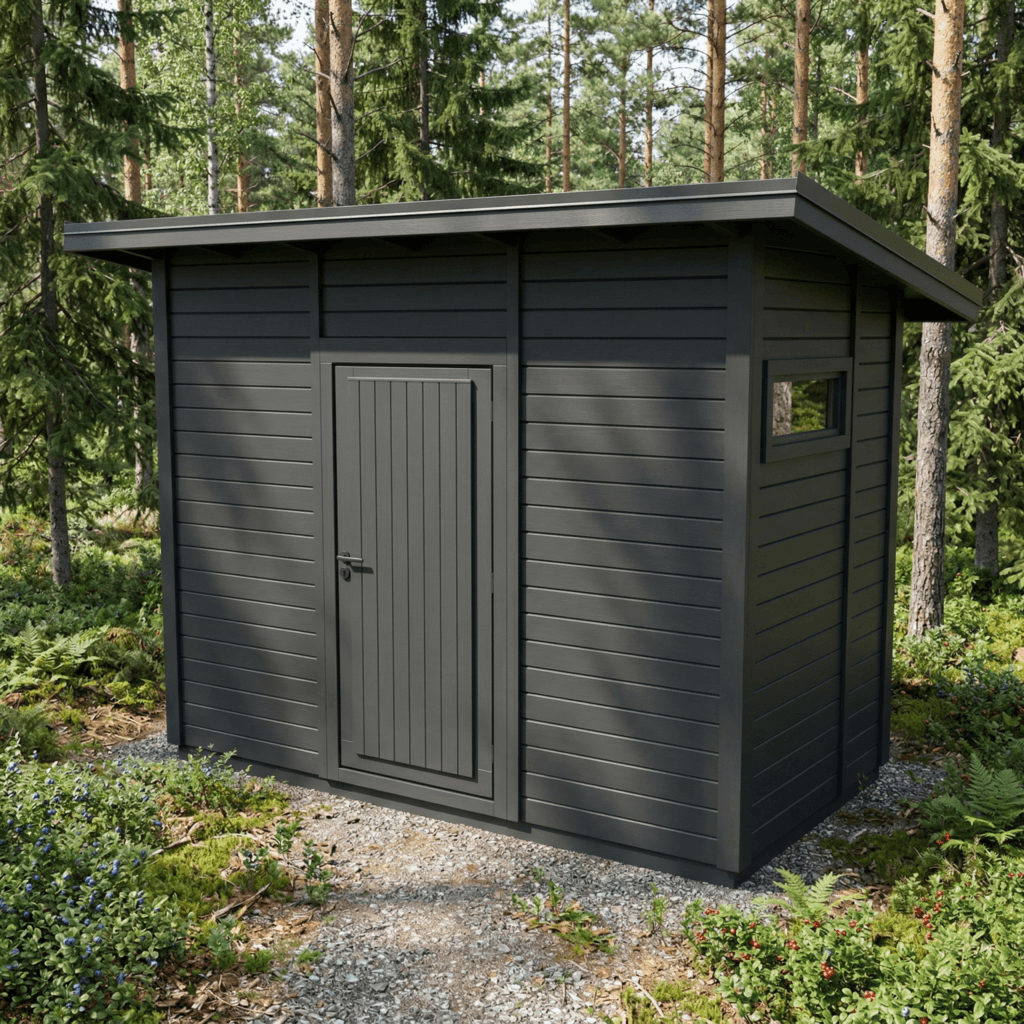 Helppå-Pihavarasto lapekattoinen 5m2