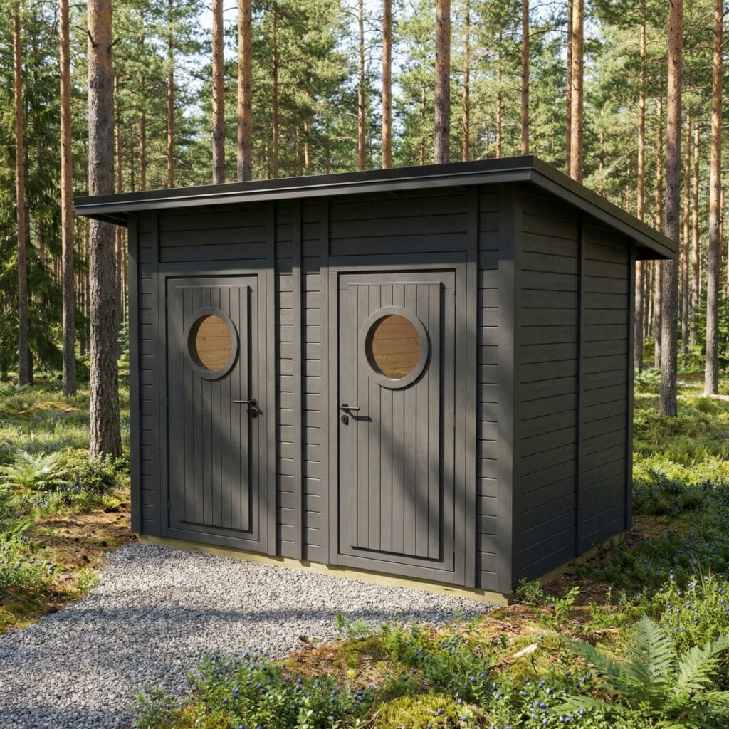 Helppå Tuplahuussi Lapekattoinen