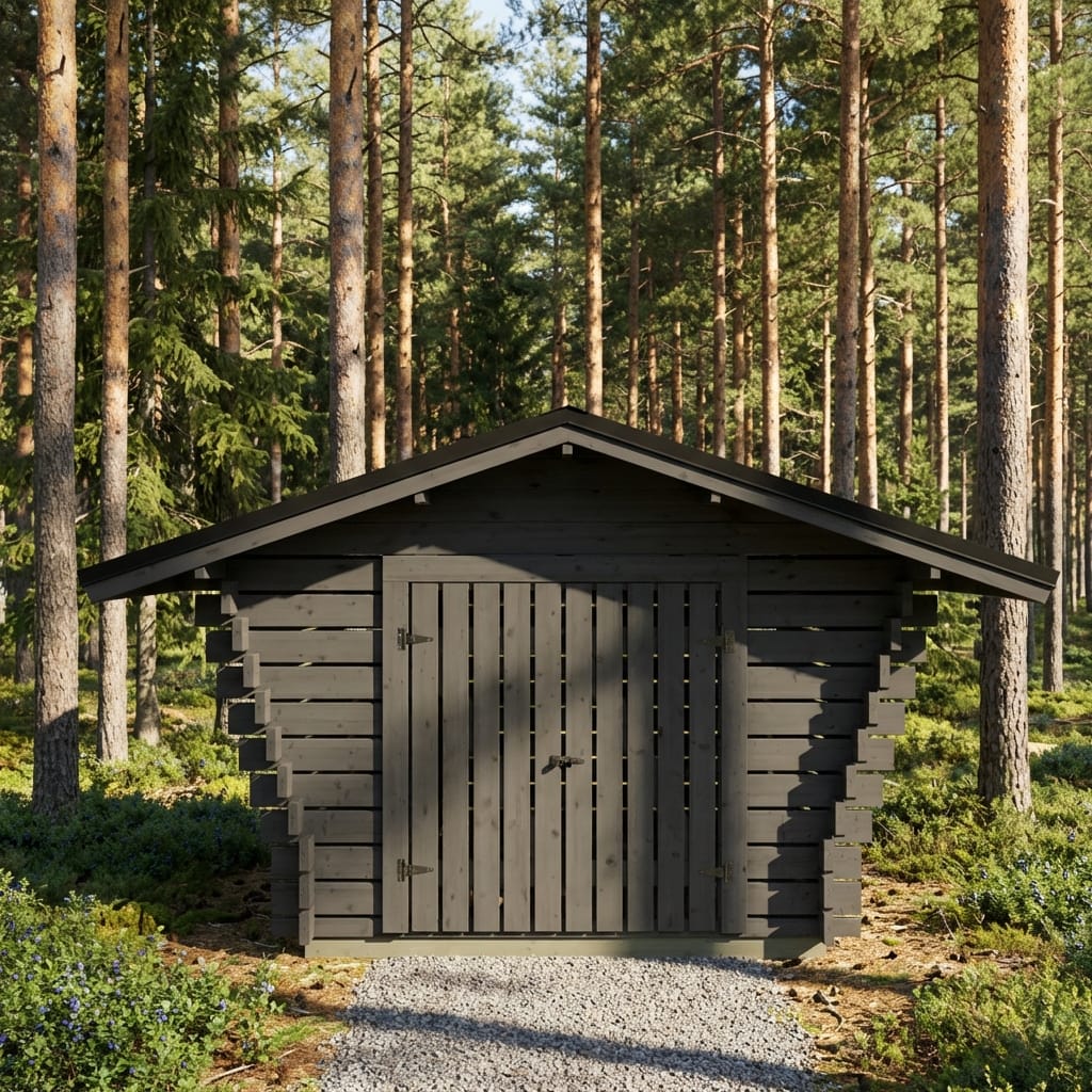 Puuvaja Vinoseinä 7m2