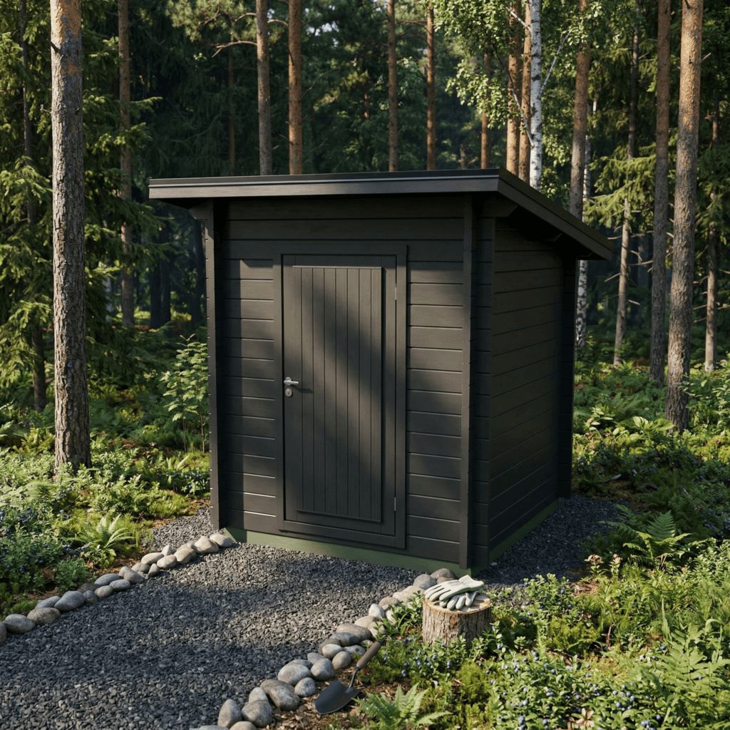 Pihavarasto Tara B lapekattoinen 3,6 m2