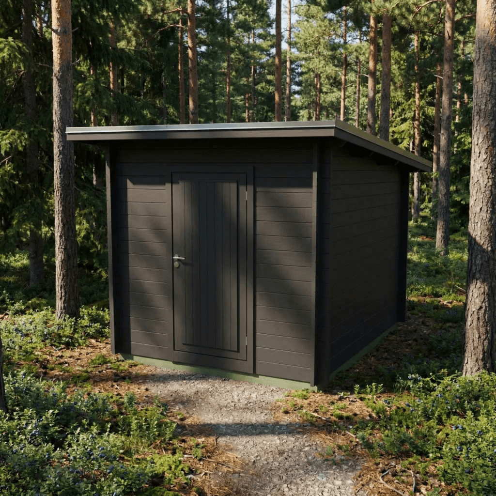 Pihavarasto Tara C lapekattoinen 4,4 m2