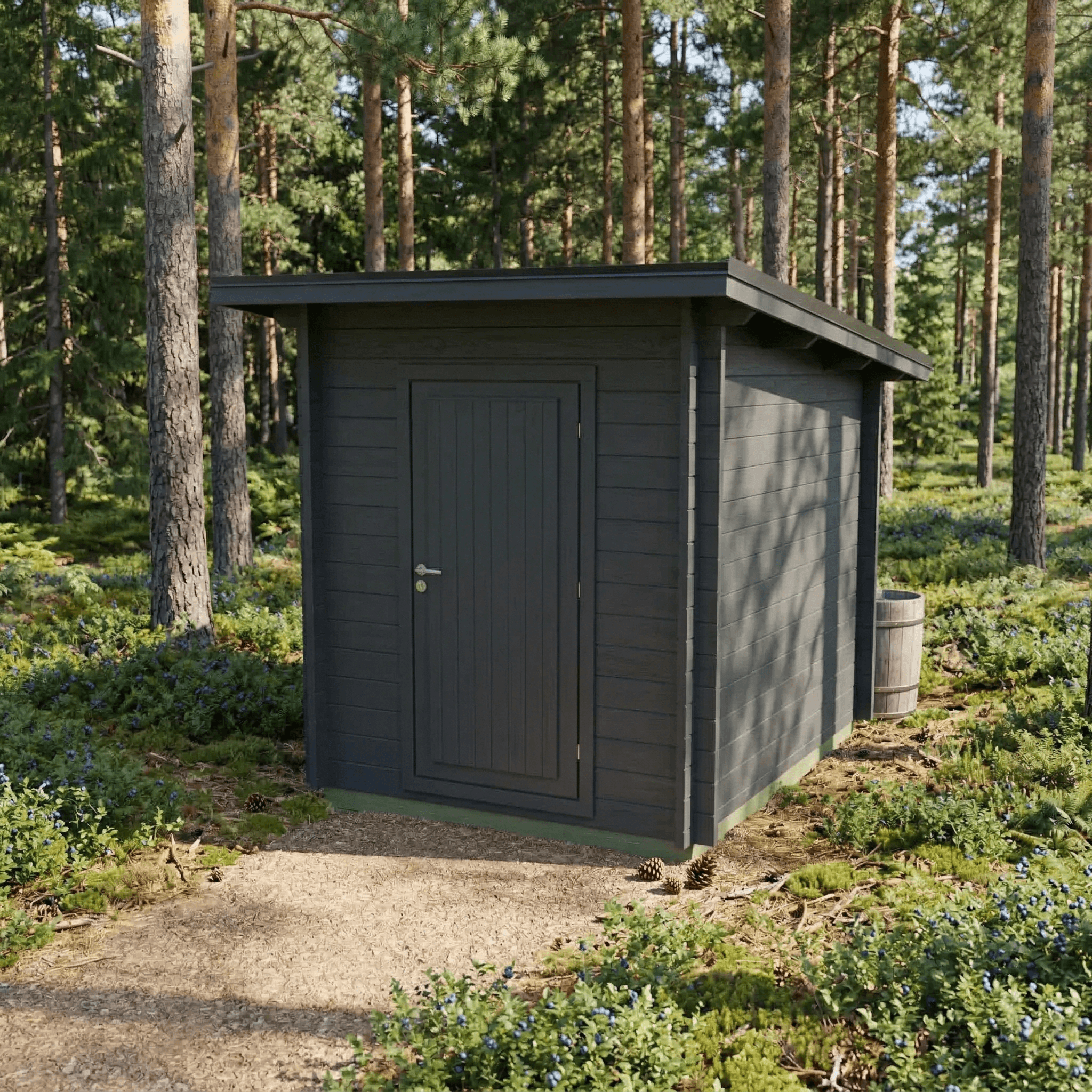 Pihavarasto Tara E lapekattoinen 5,3 m2