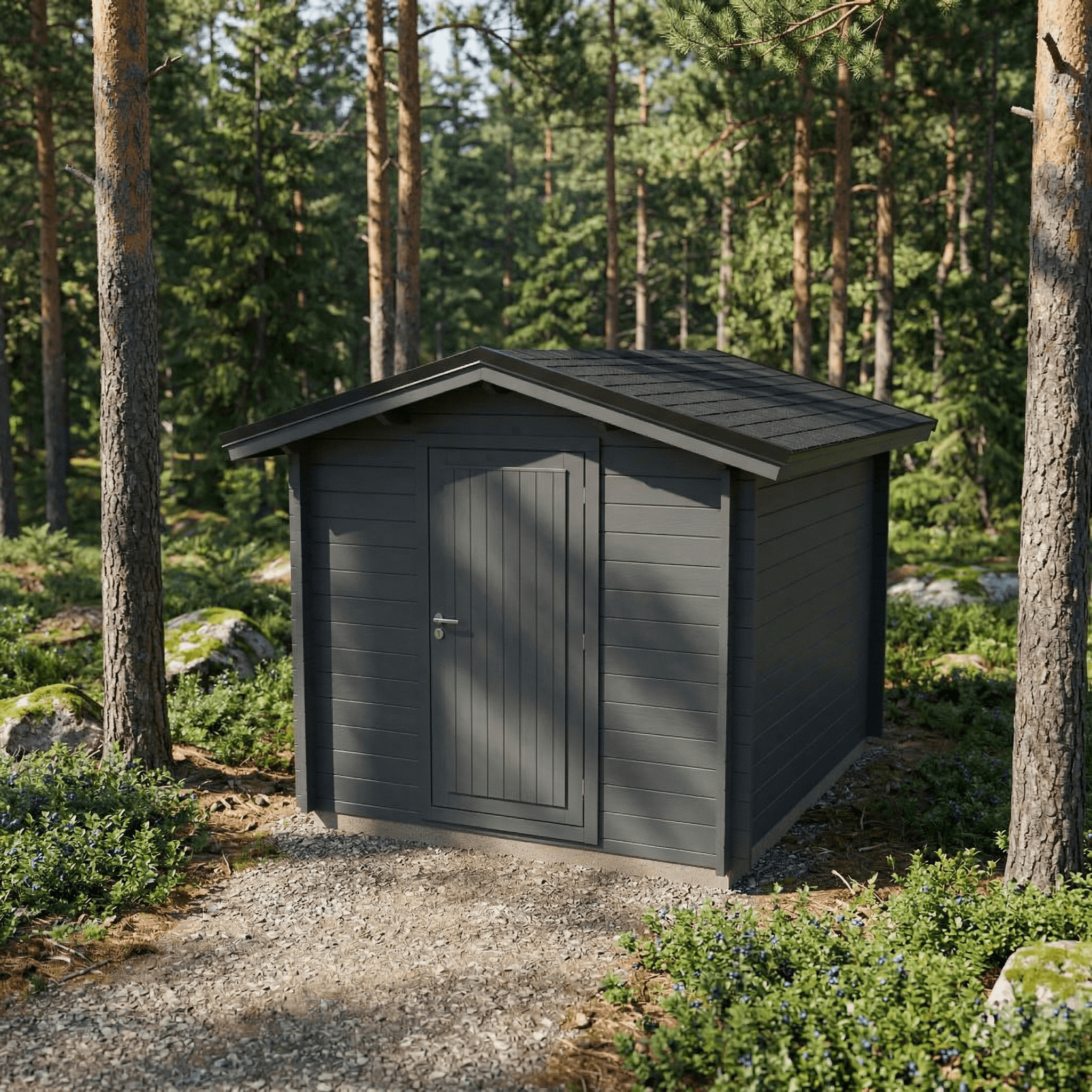 Pihavarasto Tara F 6,4m2