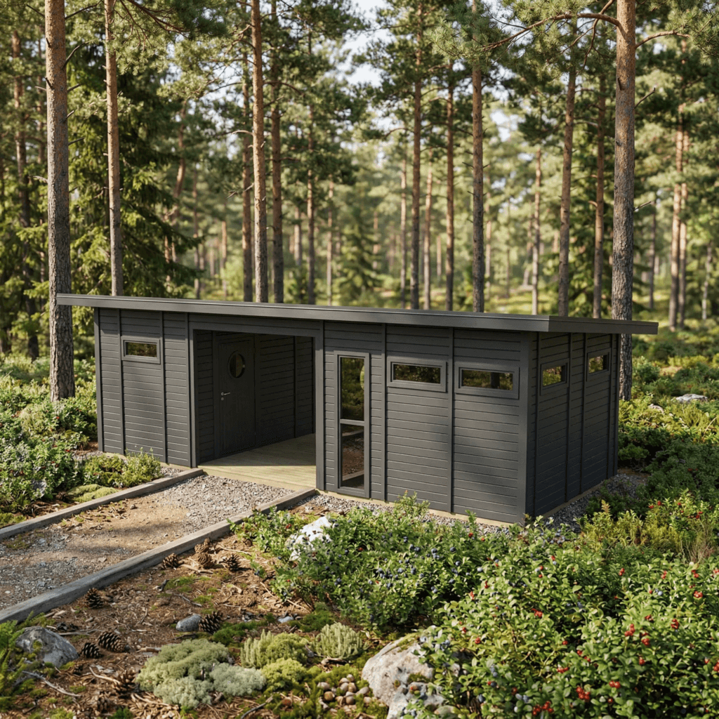 Helppå-Piharakennus Usva