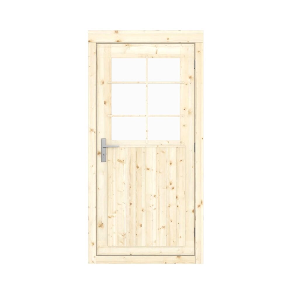 Ovi puolilasilla 900 x 1875 mm