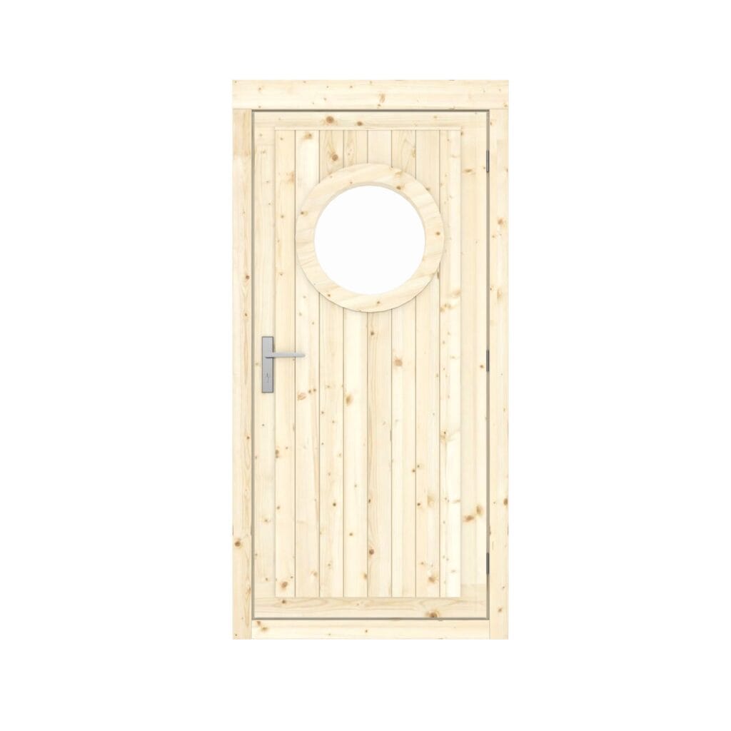 Ovi pyöreällä ikkunalla  900 x 1875 mm