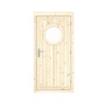 Ovi pyöreällä ikkunalla  900 x 1875 mm