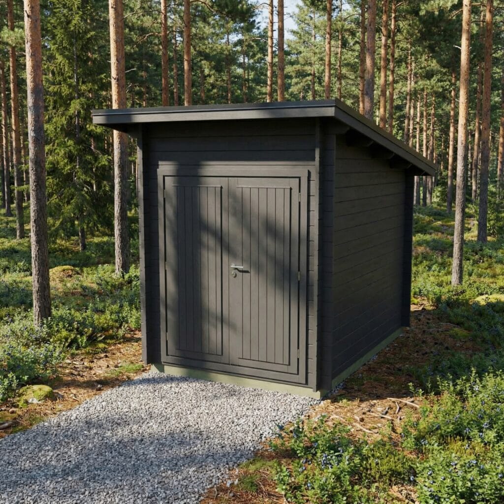 Pihavarasto Tara J lapekattoinen 6,4 m2