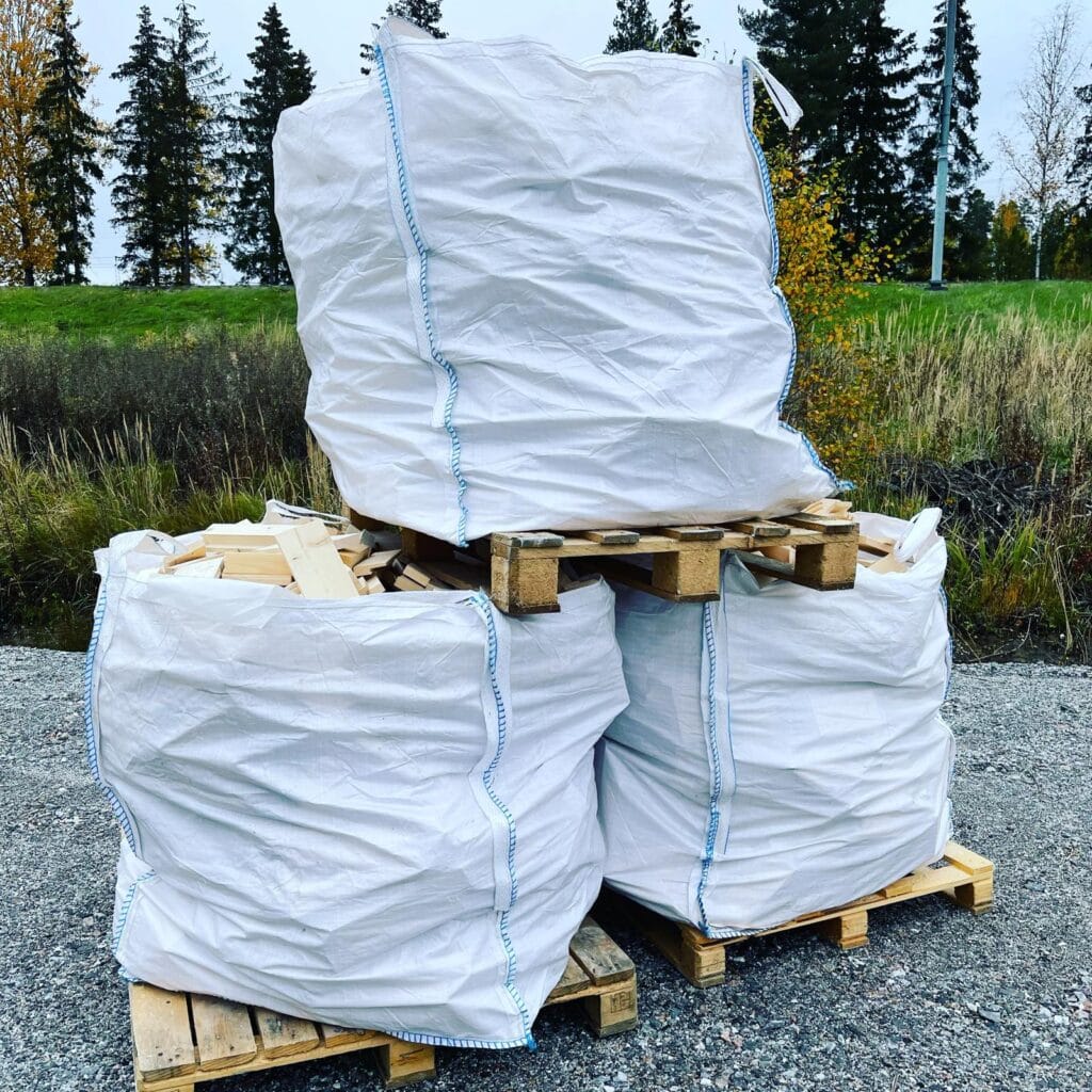 Polttopuusäkki 1m3