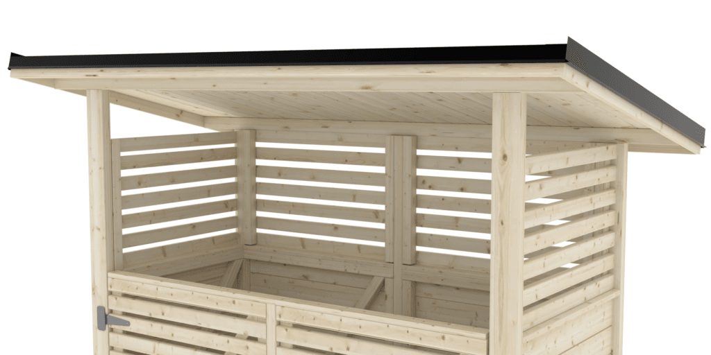 Yläritilät roskakatos tuplaan