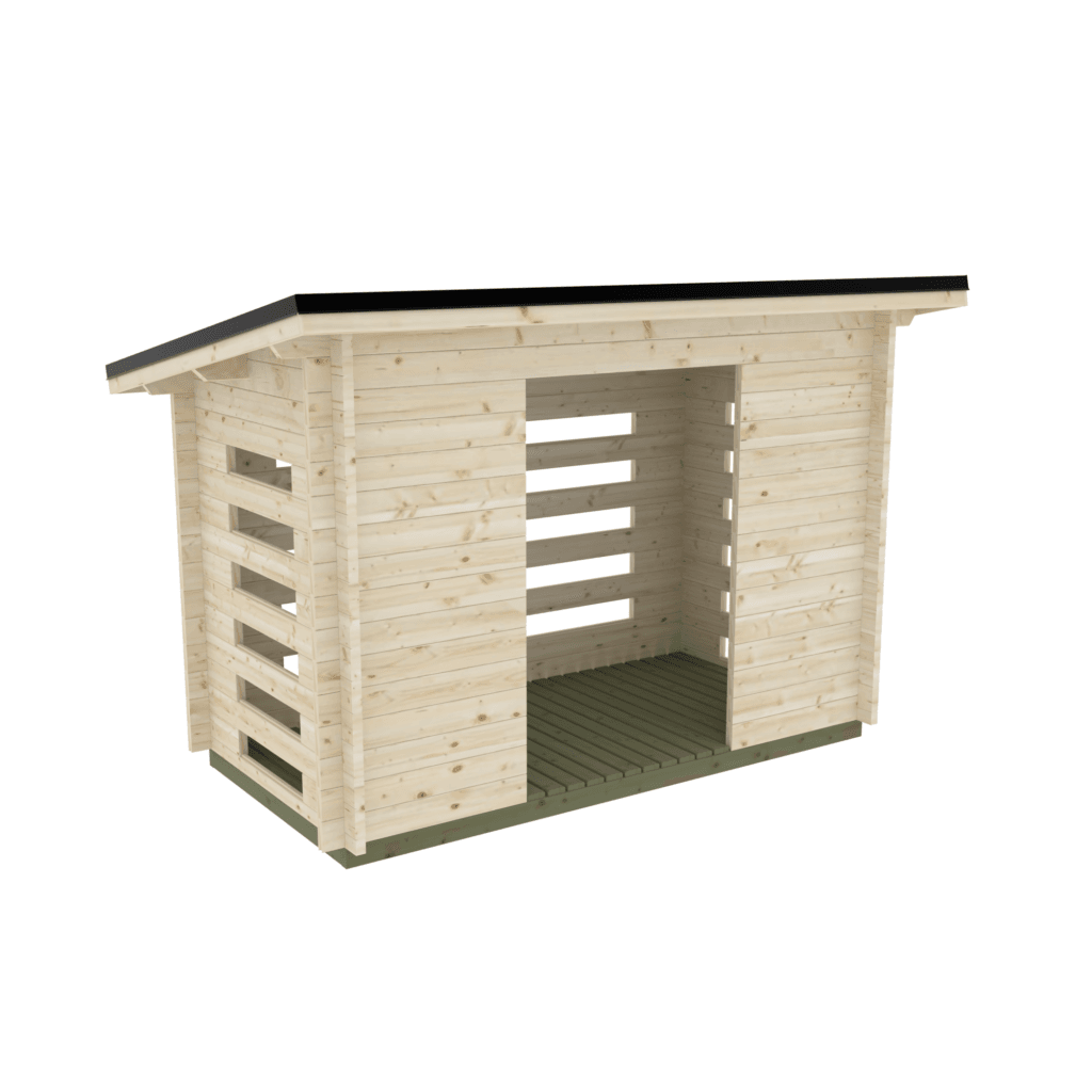 Polttopuukatos Partio 4,5m2