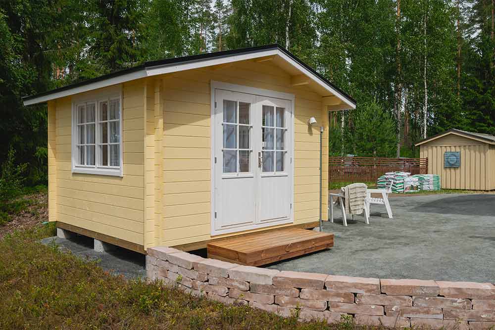 Piha remontin jälkeen