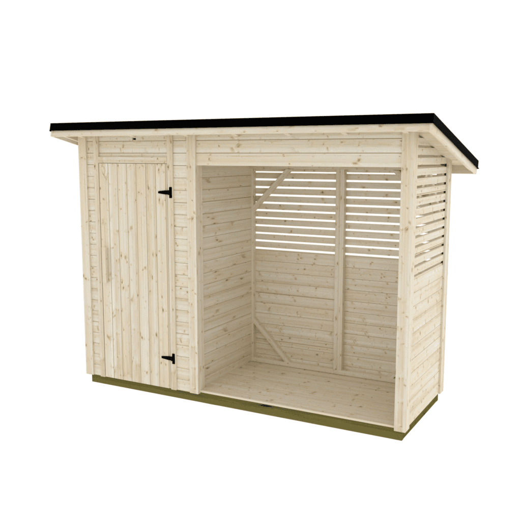 Helppå roskakatos + välinevarasto Roope