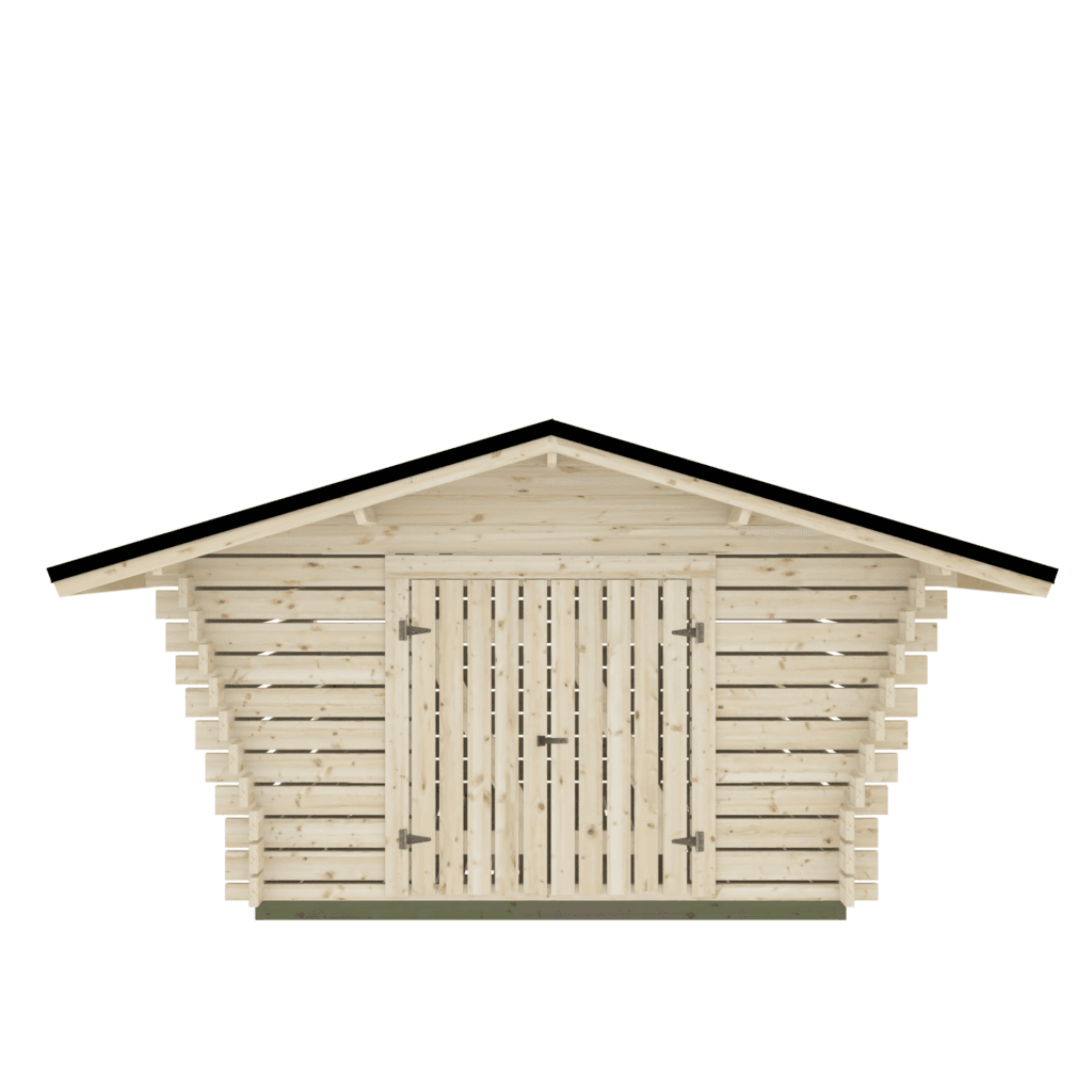 Puuvaja Vinoseinä 10m2