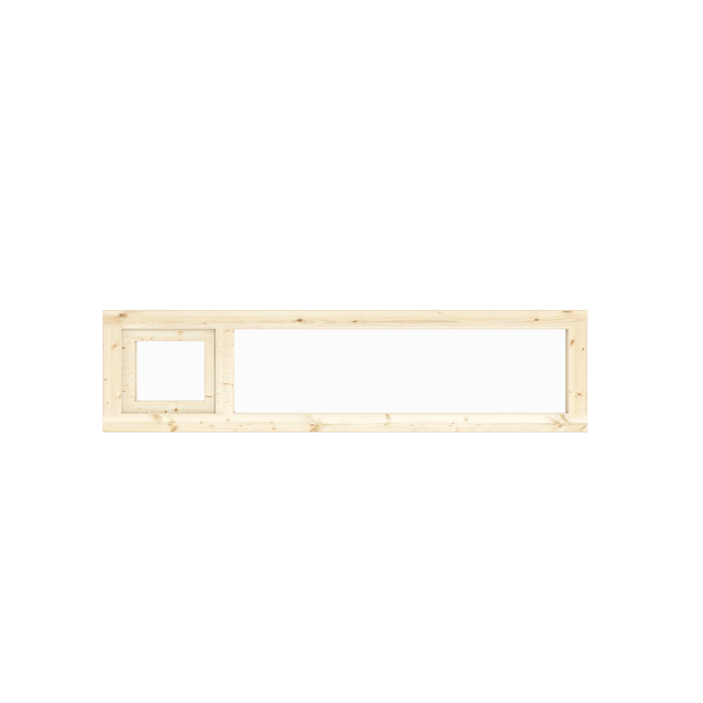 Ikkuna 1500 x 380 mm tuuletusluukulla